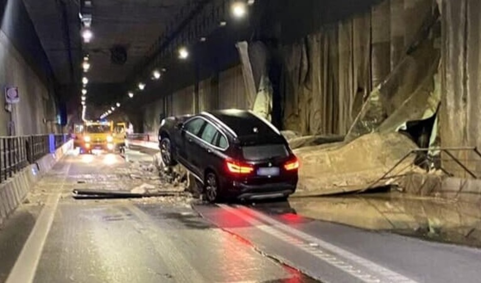 Crollo in galleria a Pescara, Possetti: 