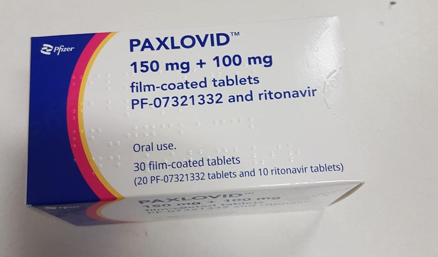Covid, consegnate alla Liguria prime confezioni di farmaco Paxlovid