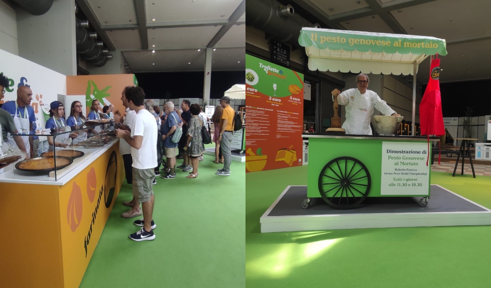 Farinata e trofie al pesto protagoniste dello stand di Regione Liguria al Meeting di Rimini