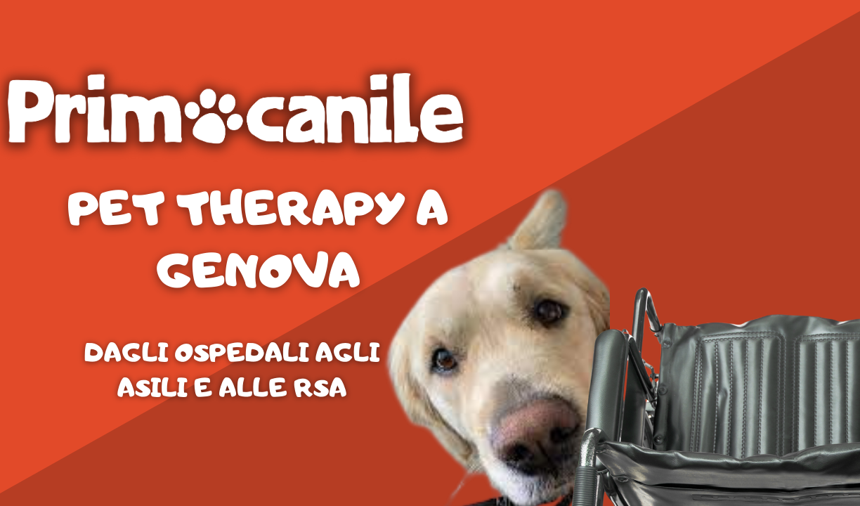 Primocanile - Pet therapy a Genova: in ospedali, asili e rsa