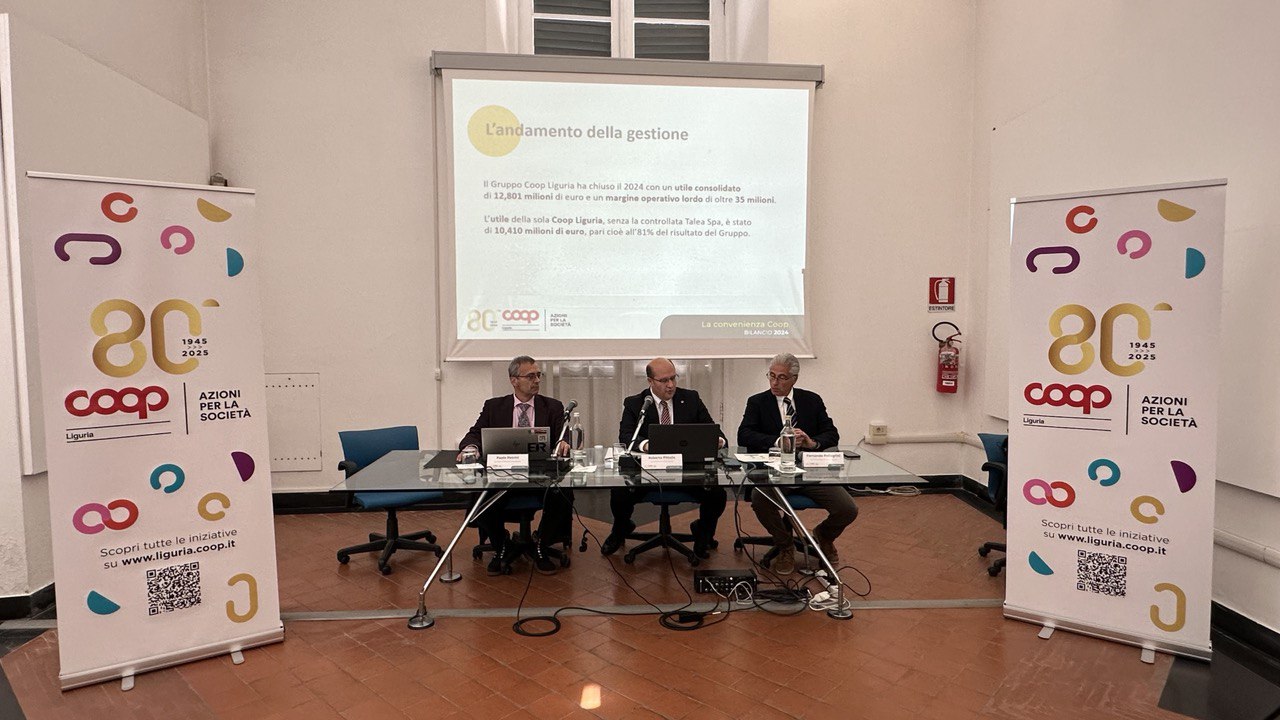 Bilancio Coop Liguria 2024  + 12 milioni di euro