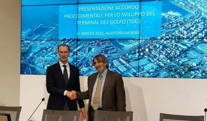 Terminal Golfo Spezia, siglato accordo tra Autorità e Tarros