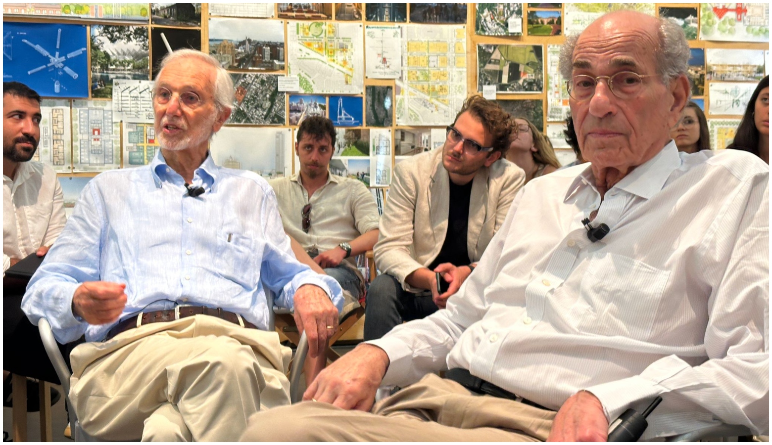 Renzo Piano e Richard Axel