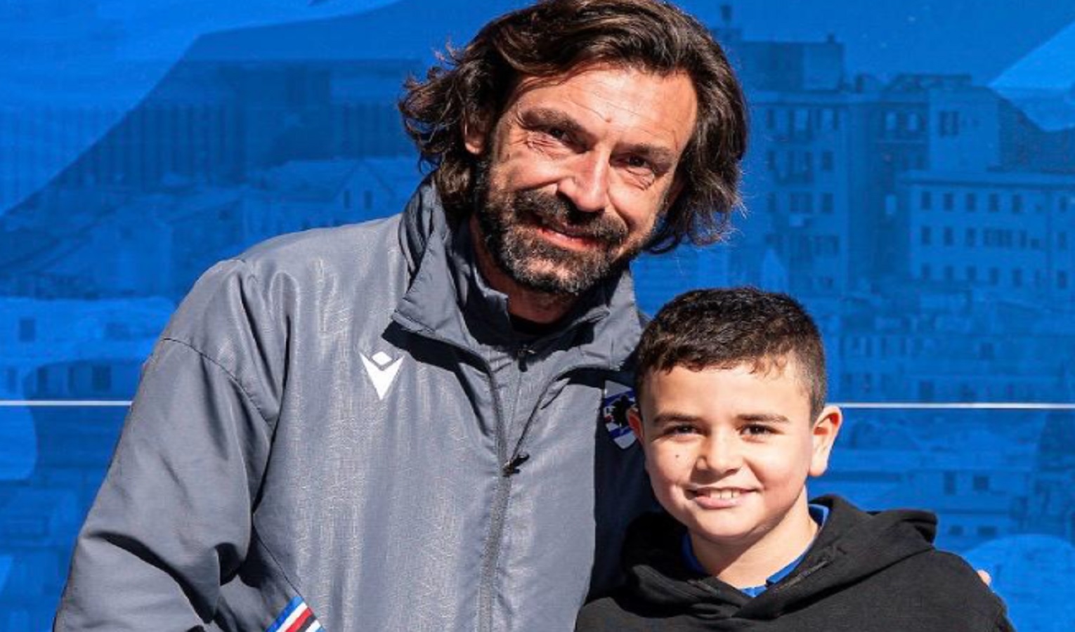 Sampdoria: il bambino ferito a Bari incontra la squadra