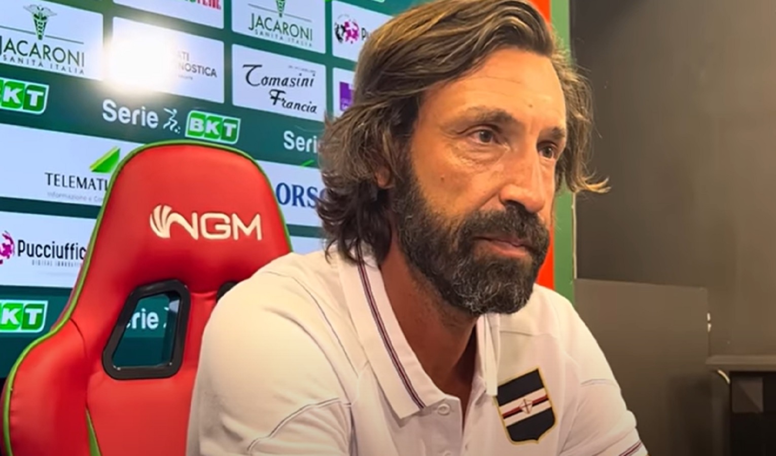 Pirlo carica la Samp: 