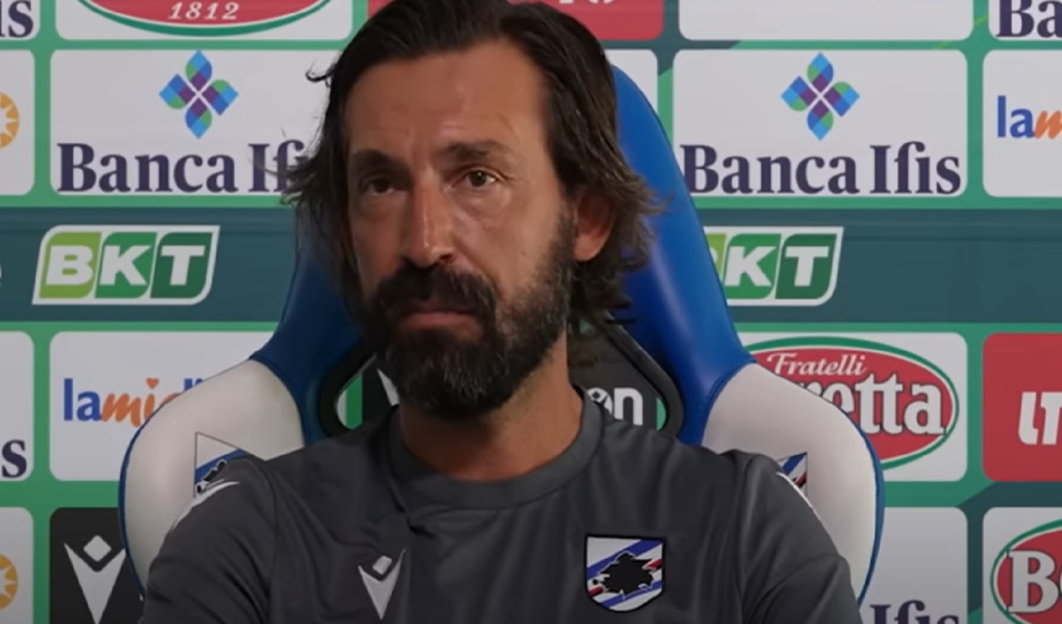 Sampdoria, Pirlo: 