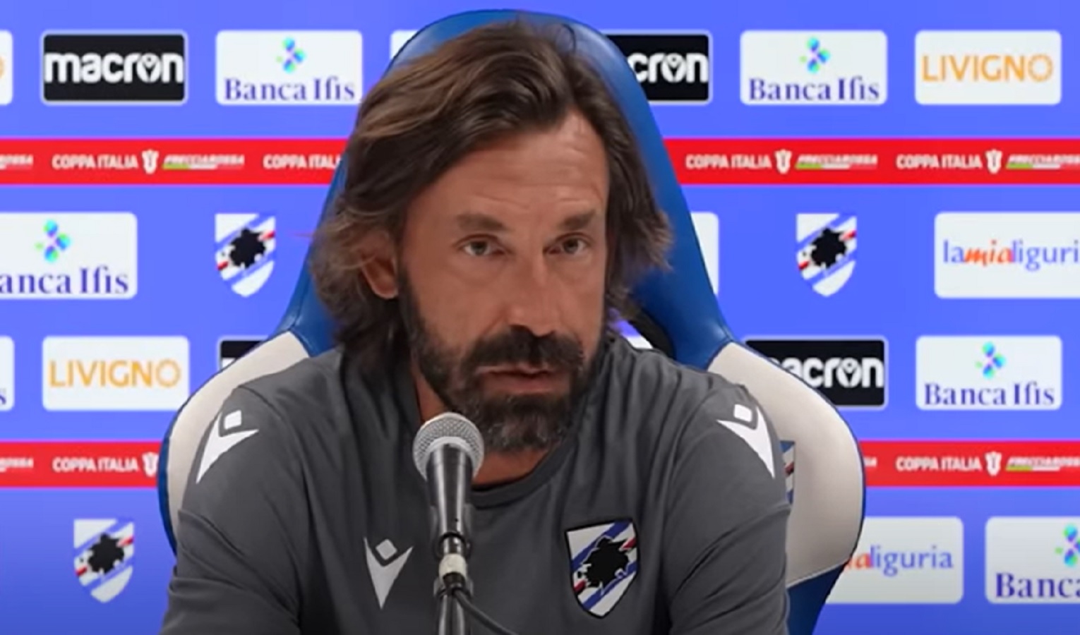 Crisi Samp, Pirlo: 