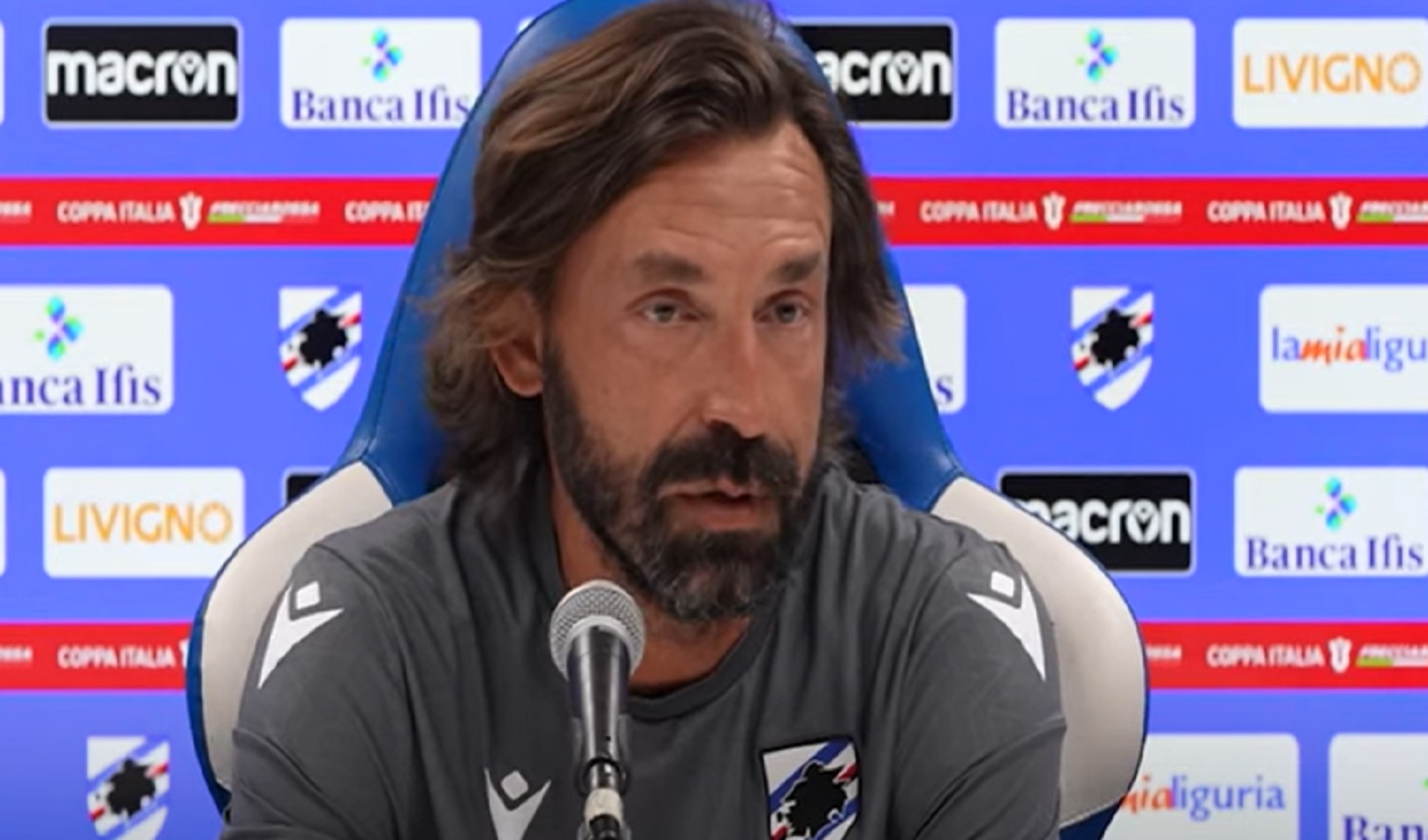 Sampdoria, Pirlo: 