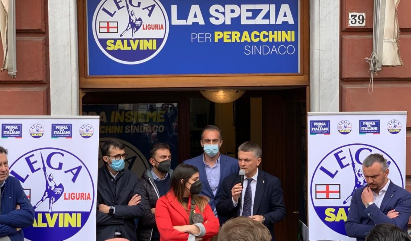 La Spezia, inaugurato il point della Lega: 