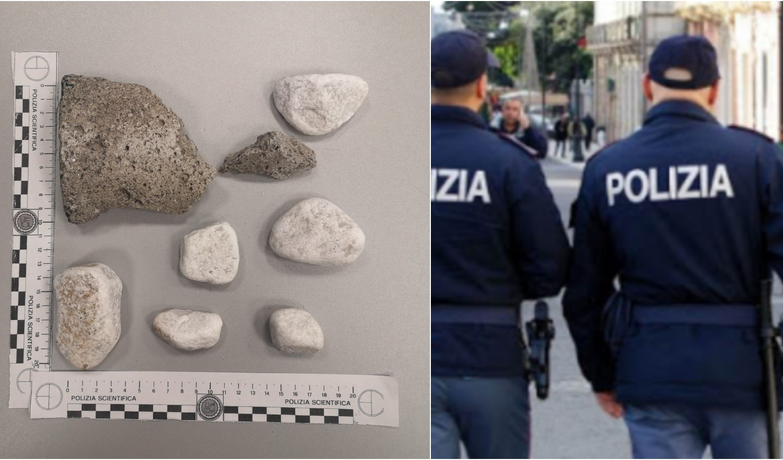 Genova, uomo furioso scaglia pietre contro un bar e i militi del 118: arrestato