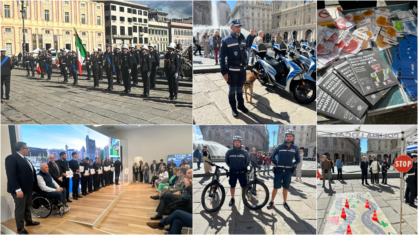 Giornata regionale polizia locale: festa con premi agli agenti più meritevoli