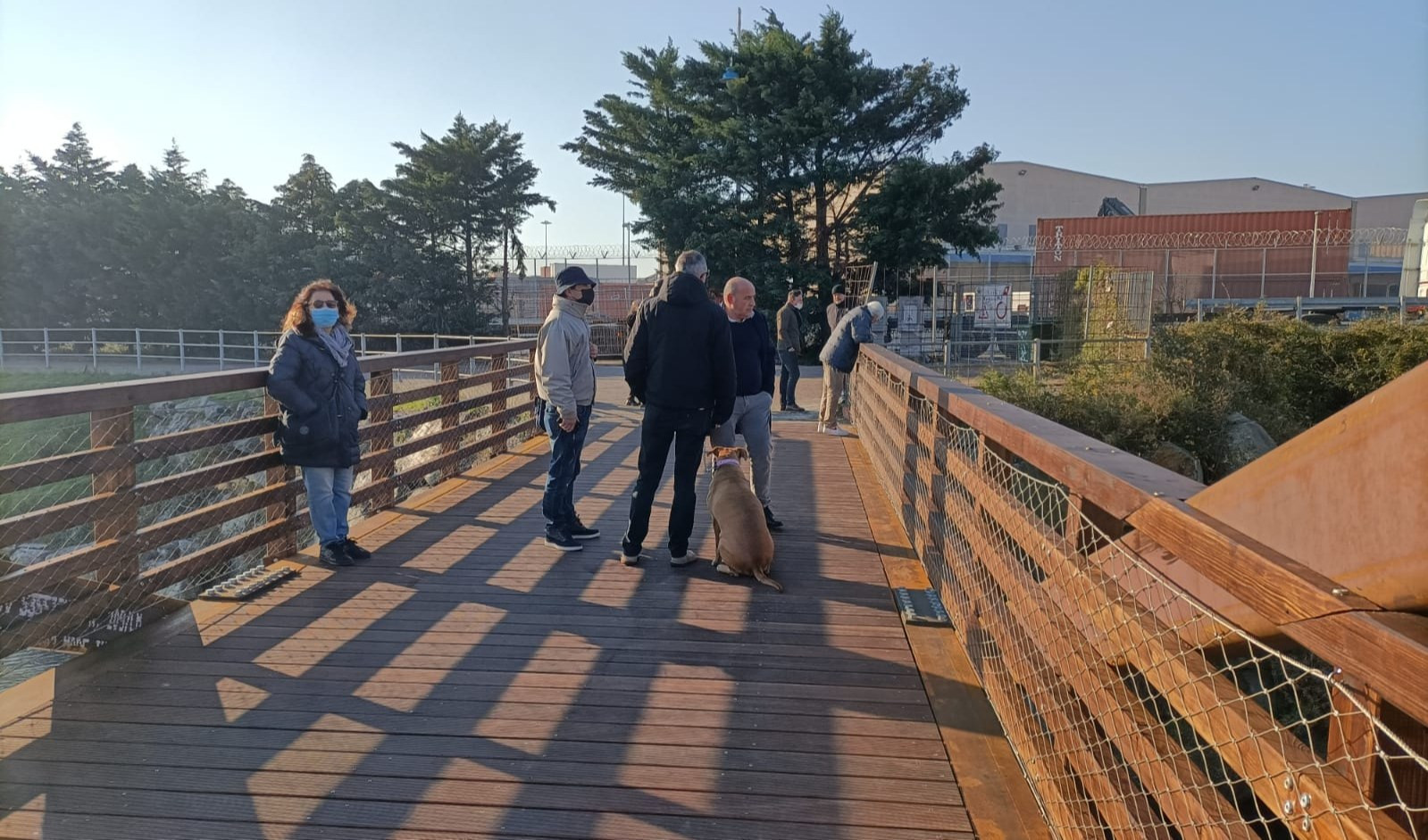 Genova, inaugurato il nuovo ponte sul torrente Branega a Pra'