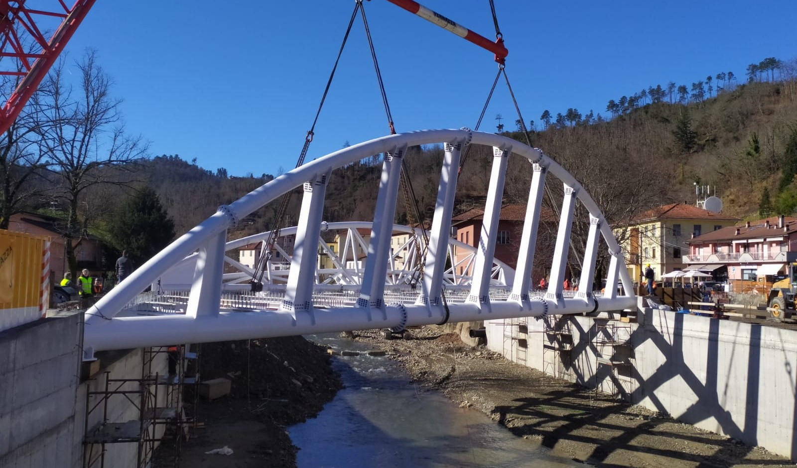 Un nuovo ponte per Borghetto Vara sul Pogliaschina 