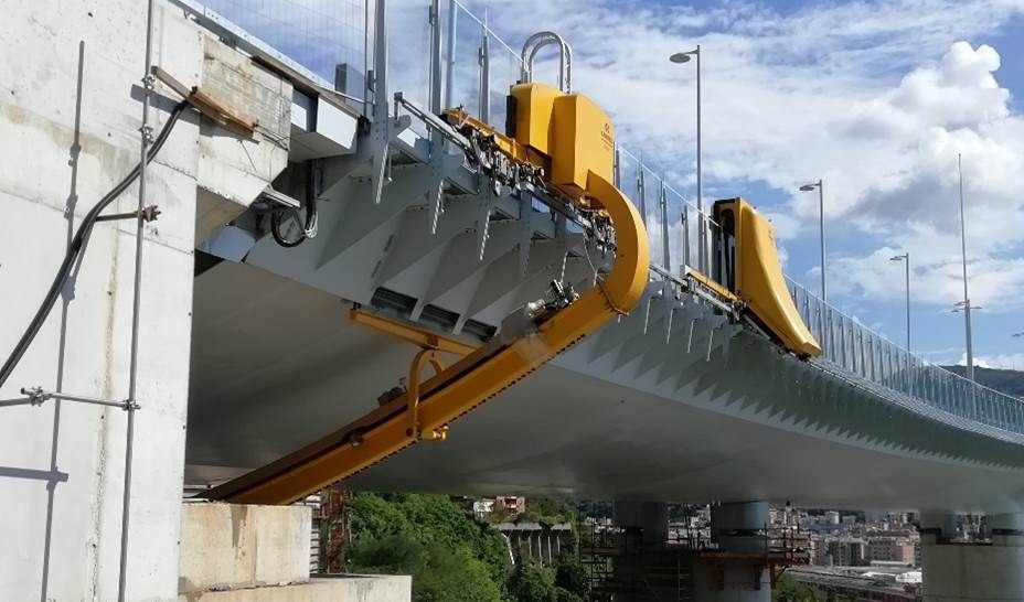 Ispezioni e pulizia, premio internazionale per i robot del ponte Genova San Giorgio
