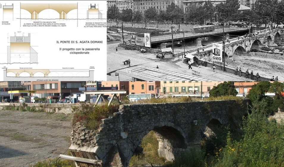 Genova, ponte di Sant'Agata ciclo pedonale: nasce la petizione online