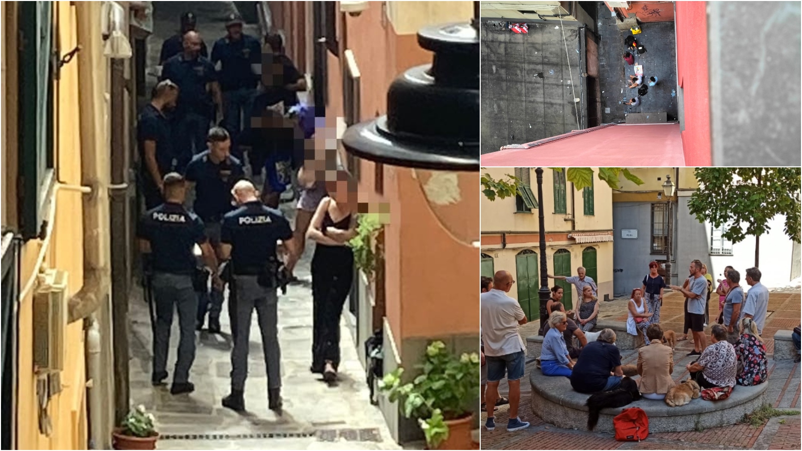 Genova, via Prè: meno degrado grazie a più controlli della polizia