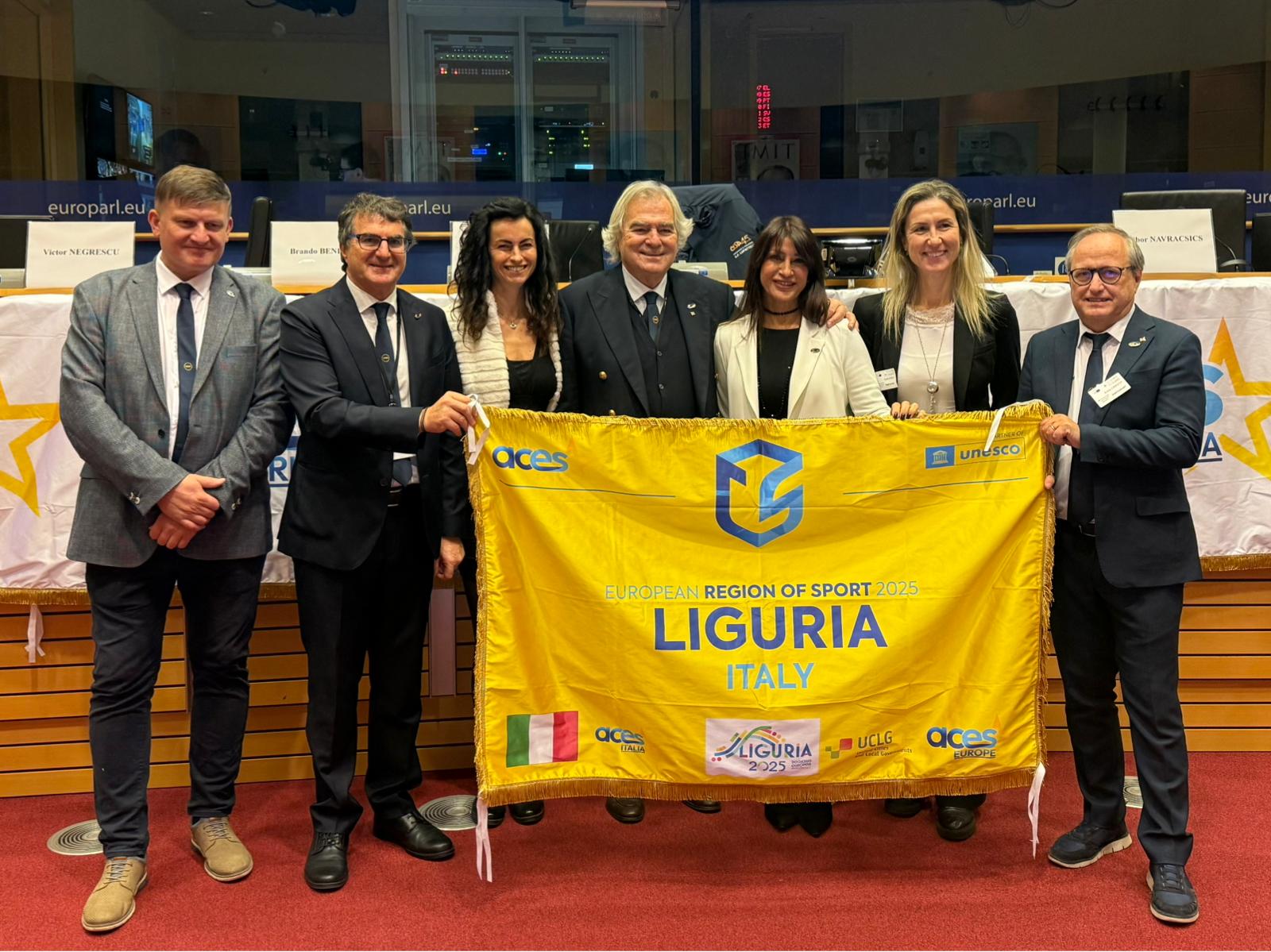 Liguria premiata come miglior regione europea dello sport 2025