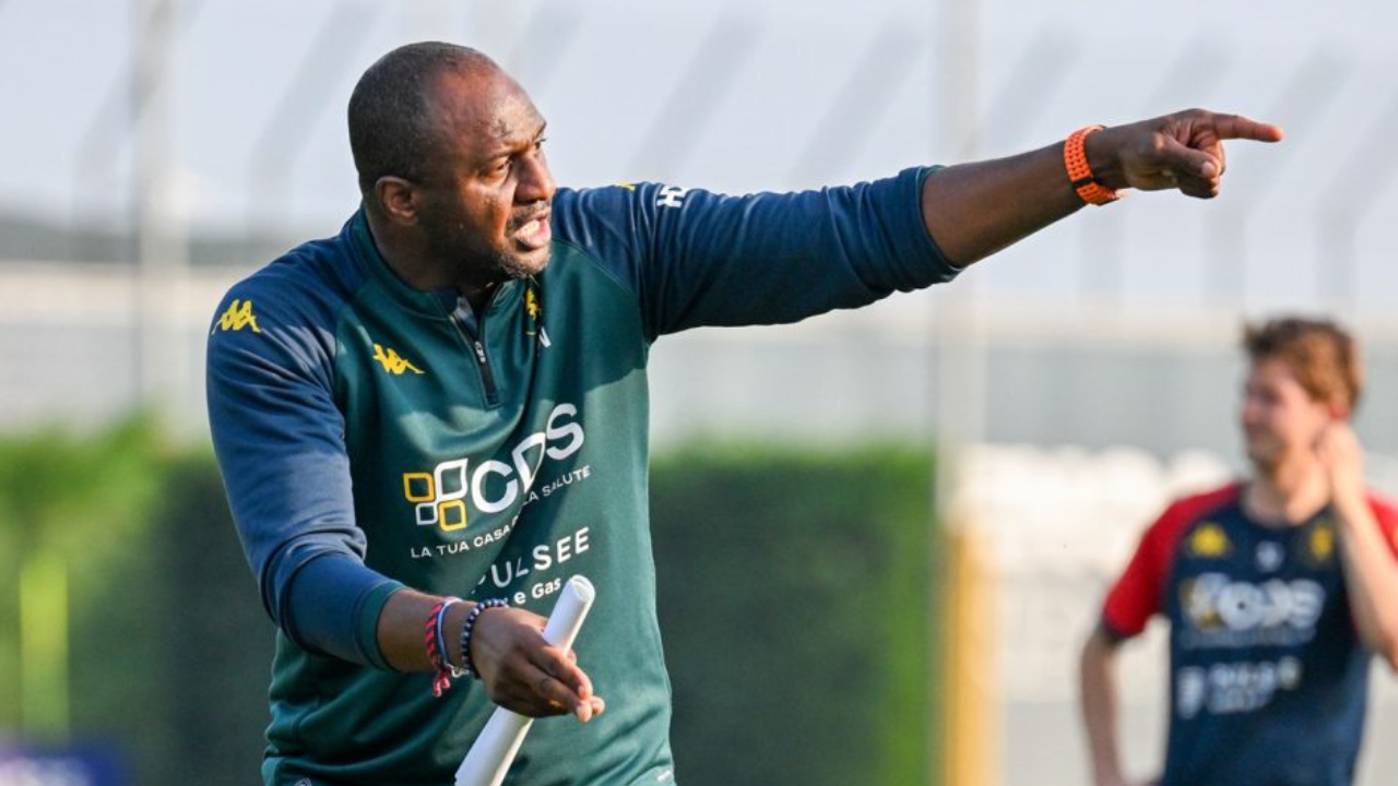 Genoa, niente esonero per Vieira: lunedì sarà in panchina col Sassuolo