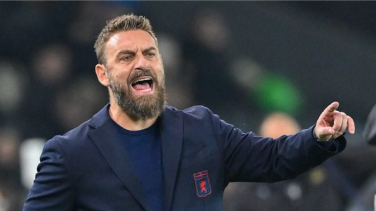 De Rossi: “A Roma il mio Genoa andrà in campo senza timore”
