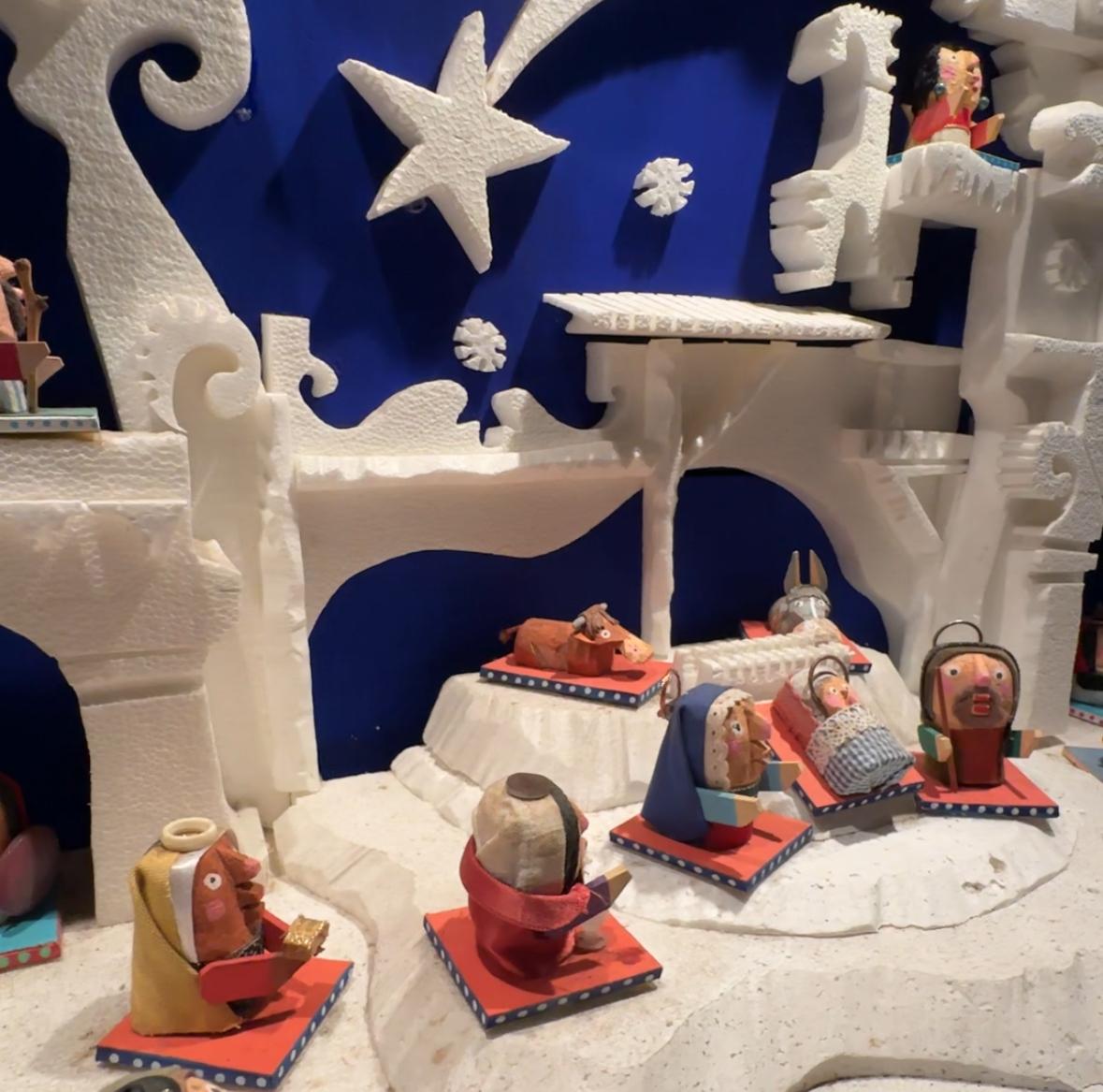 Tappi di bottiglie e polistirolo: nel Museo dei Cappuccini il primo presepe ecosostenibile