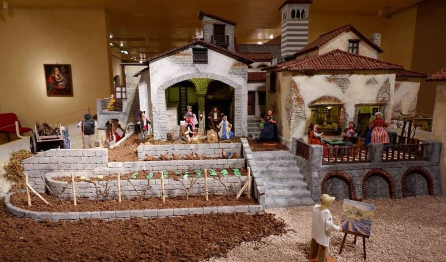 Per Natale l'apertura straordinaria del museo Diocesano tra presepi di carta e miniati