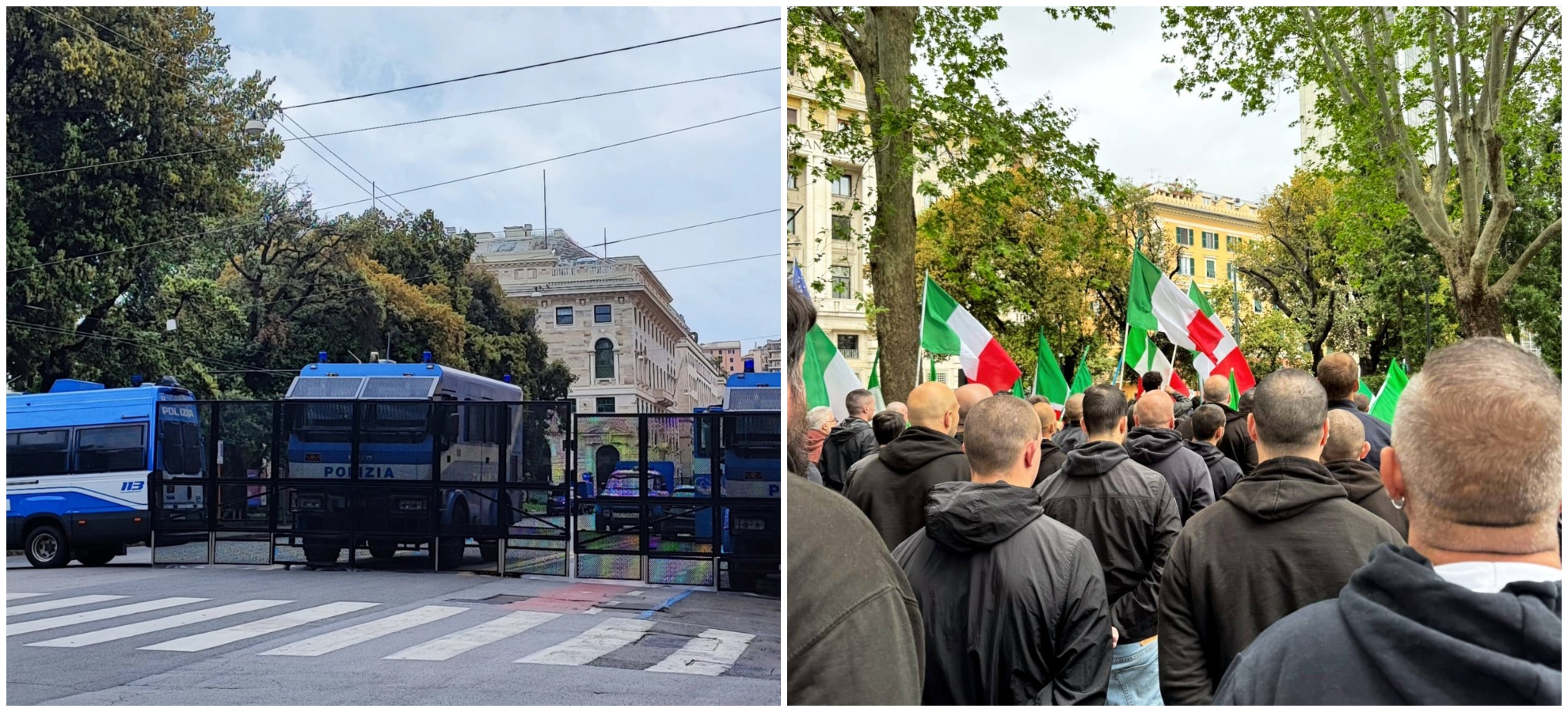 A Brignole la commemorazione dell’omicidio di Luca Venturini e il presidio degli antifascisti