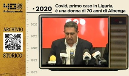 Dall'archivio storico di Primocanale, 2020: il primo caso di Covid in Liguria