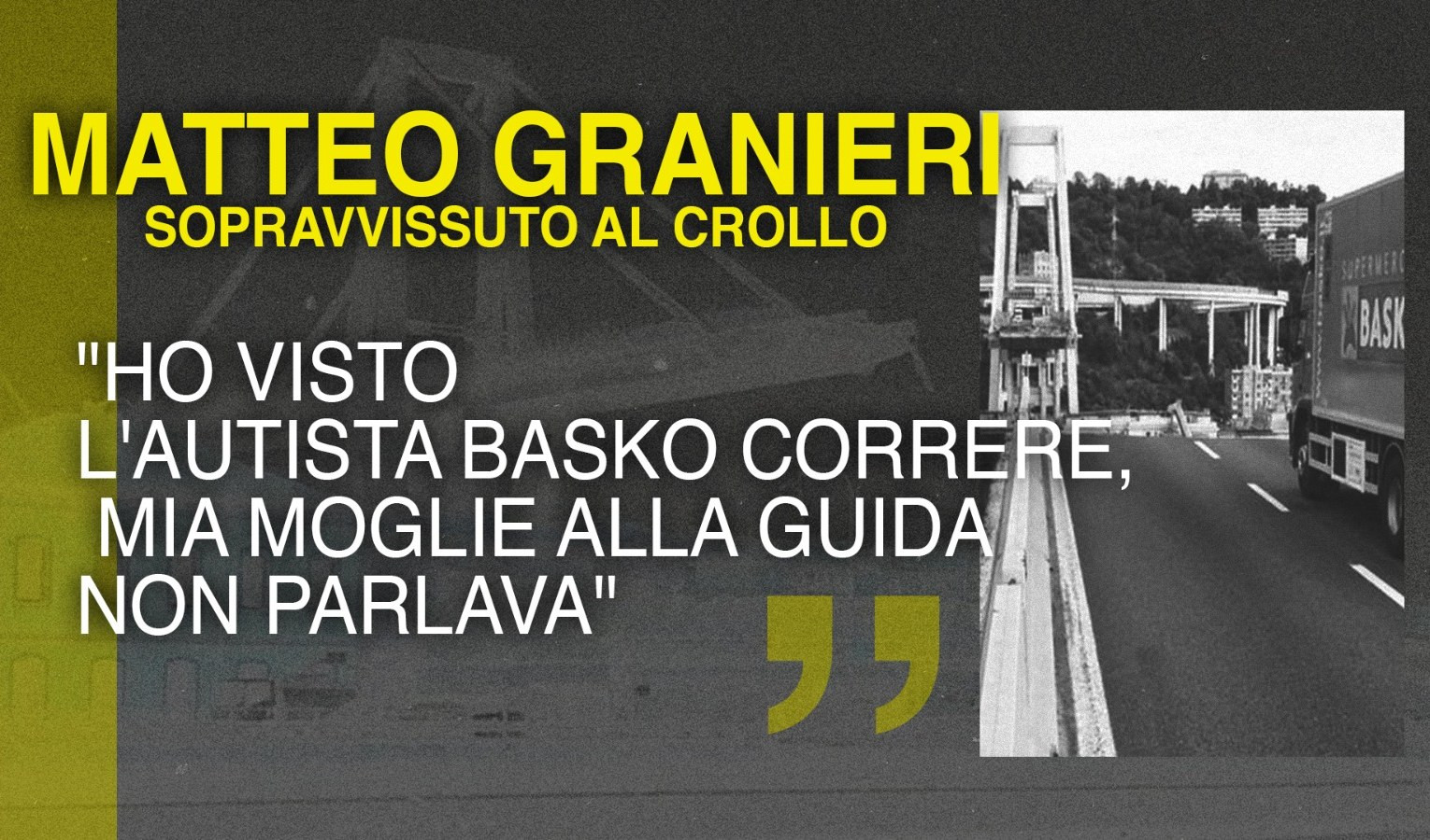 Testimoni Morandi, Granieri: 