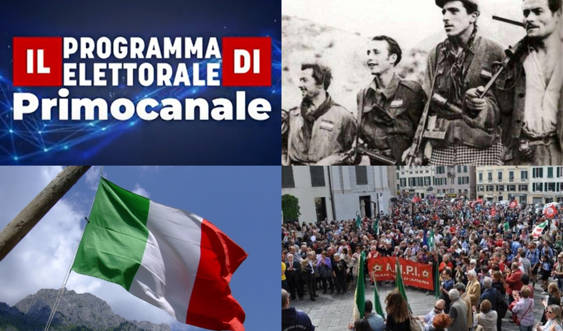 Il Programma elettorale di Primocanale - 25 aprile, tra storia e attualità (puntata 14)