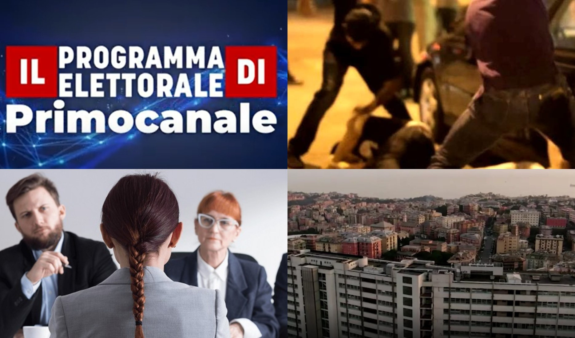 Il Programma Elettorale di Primocanale - La politica ligure dopo il voto