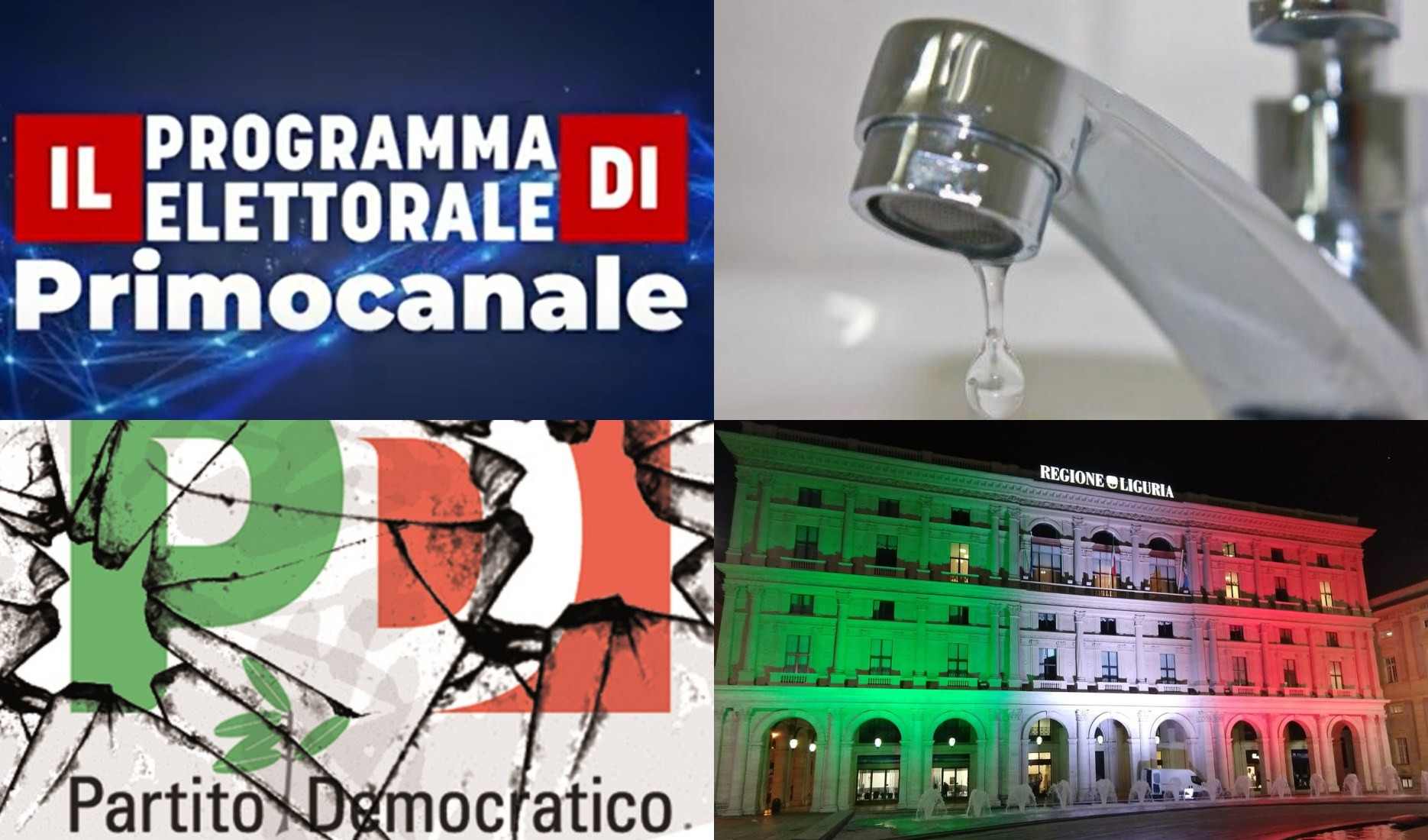 Il Programma Elettorale di Primocanale - Siccità in Liguria e politica 'a secco'