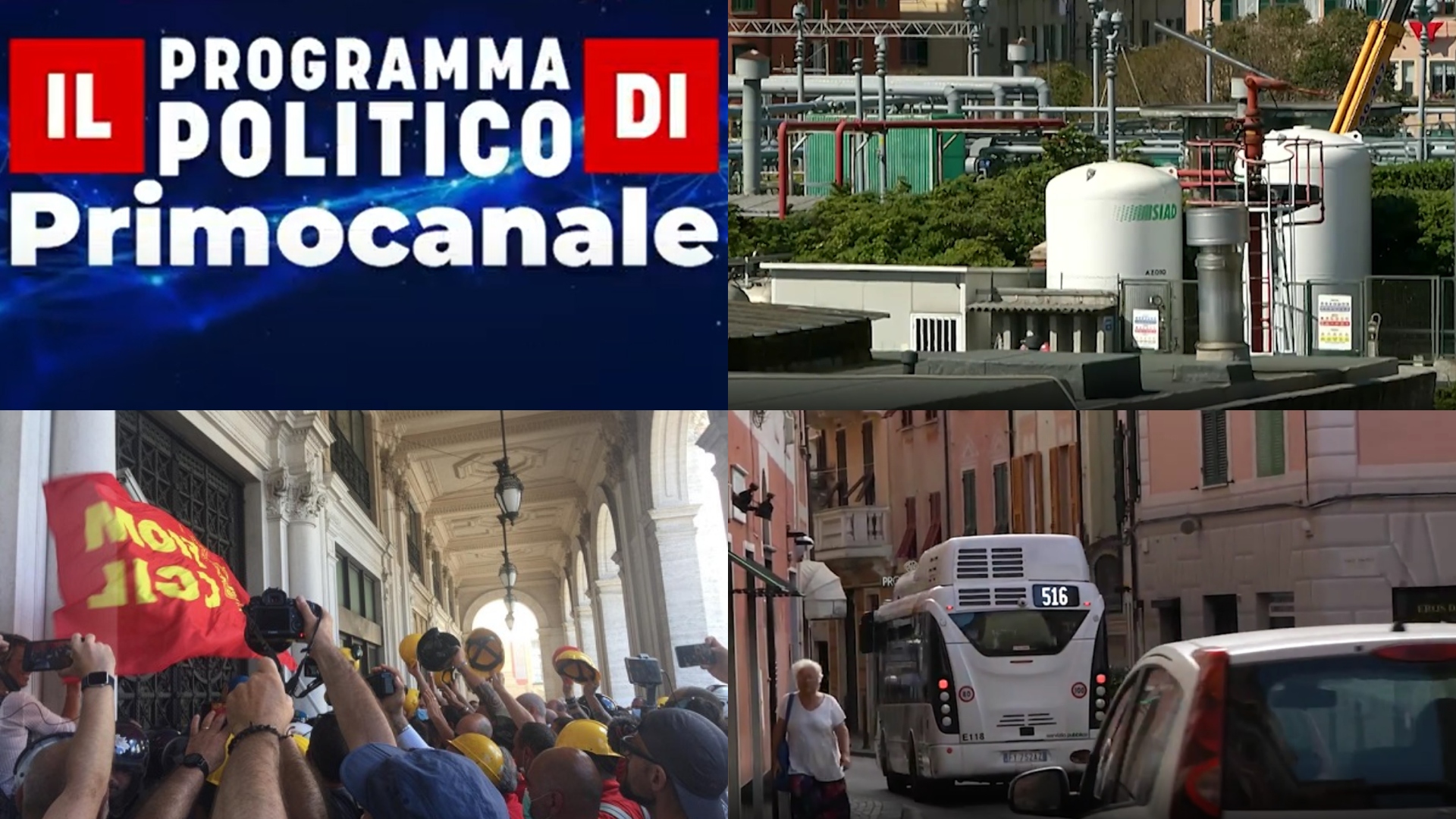 Il Programma politico di Primocanale - Lavoro, depositi chimici e mobilità: il 2023 di Genova