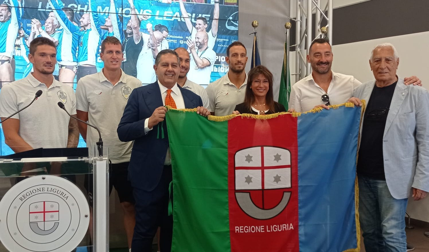 Pallanuoto, la Pro Recco dei record premiata dalla Regione