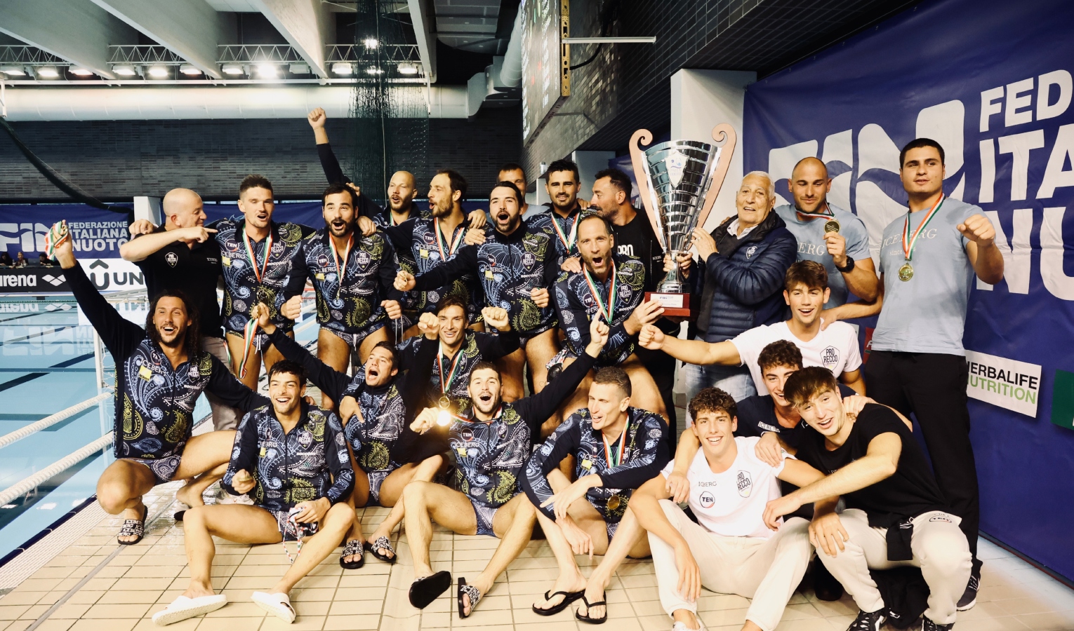 Pallanuoto, Scudetto numero 35: Pro Recco ancora campione d'Italia