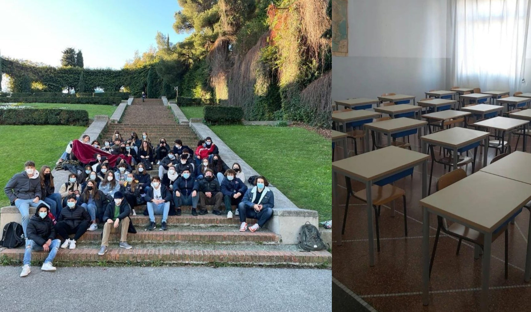 Classi al freddo, sciopero al liceo D'Oria: 