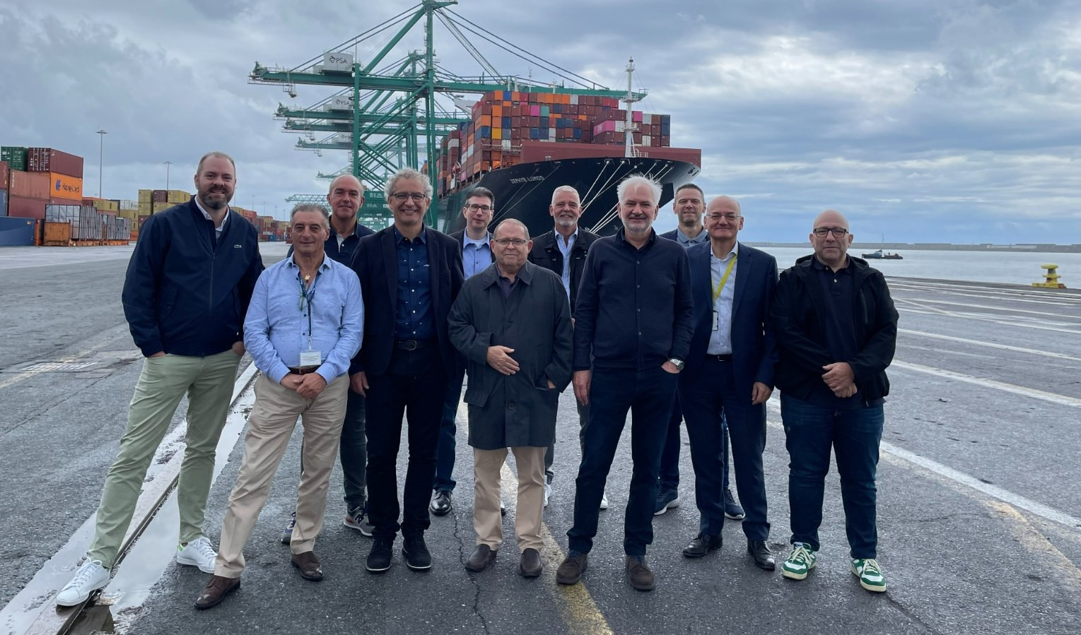Psa: l'associazione del trasporto ferroviario svizzero visita il porto di Genova Pra'
