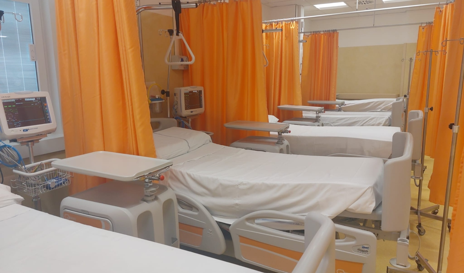 Letti vuoti pronto soccorso