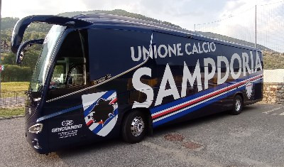 Fine ritiro per la Sampdoria dopo l'amichevole alle 18 con il Brescia