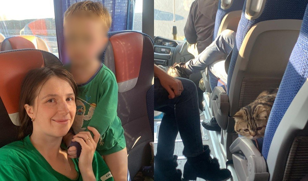 Ucraina, arrivato pullman con 50 profughi a Genova