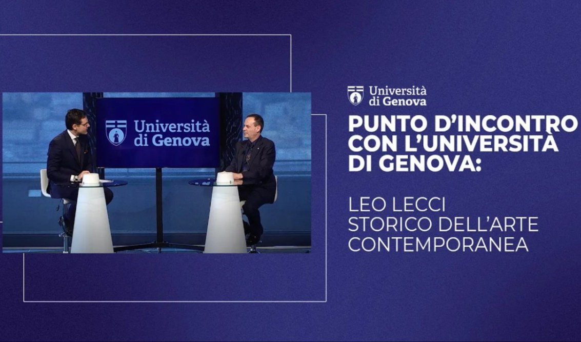 Punto d'incontro con l'Università di Genova: Intervista a Leo Lecci, storico dell'arte contemporanea