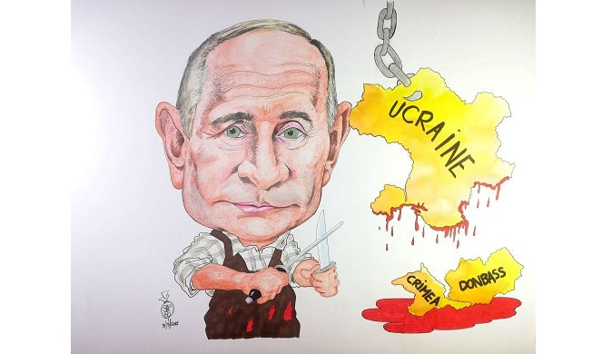 Le Mussaie di Davide Sacco: il macellaio Putin di Biden