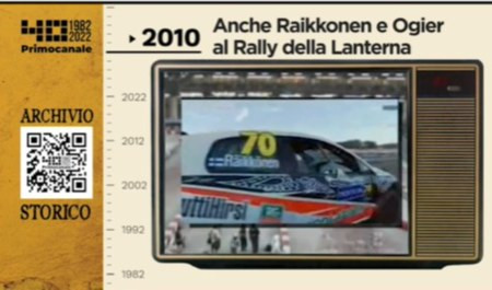 Dall'archivio storico di Primocanale, 2009: Raikkonen e Ogier al Rally della Lanterna