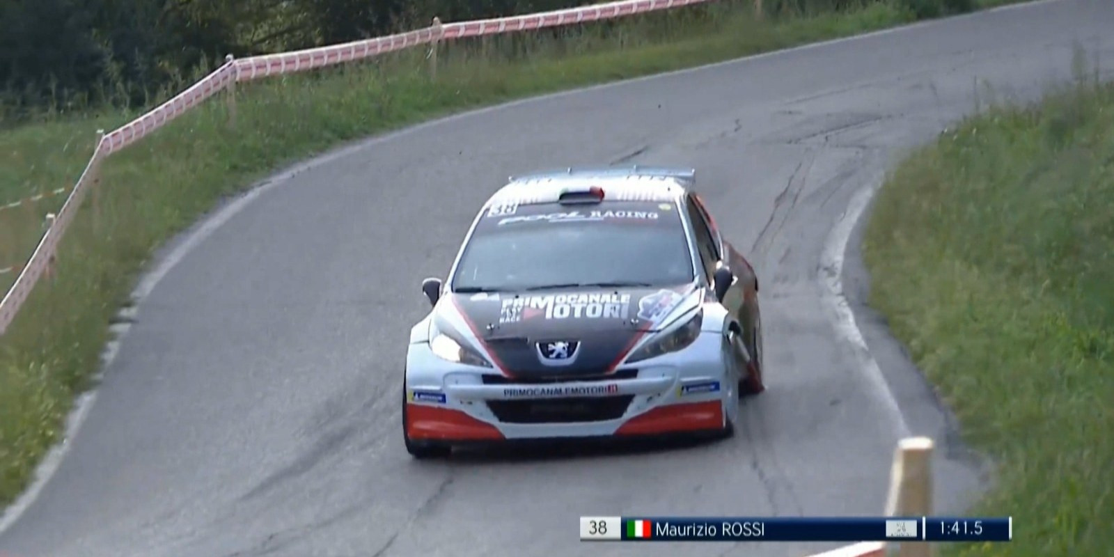 45° Rally 1000 Miglia - Power Stage: la Peugeot 207 Super 2000 Primocanale 40