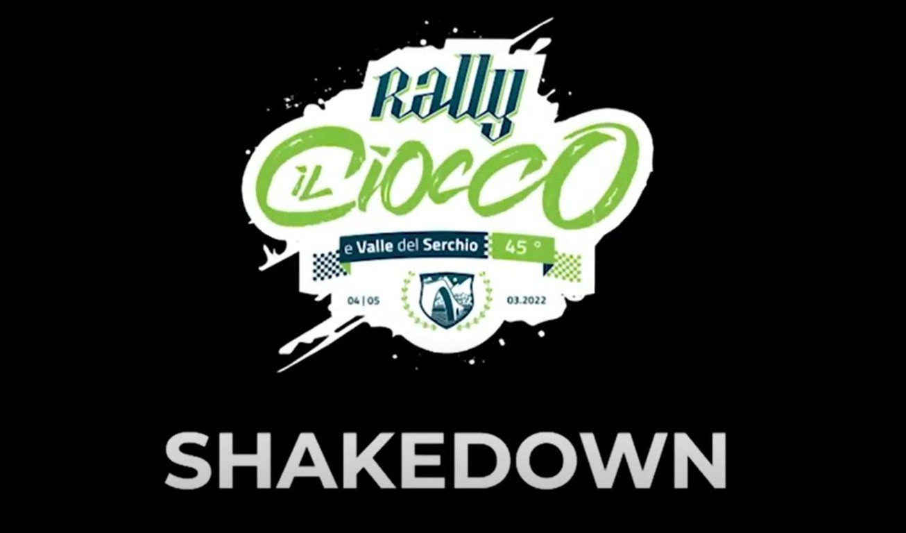 Rally del Ciocco 2022, lo spettacolo dello shakedown  