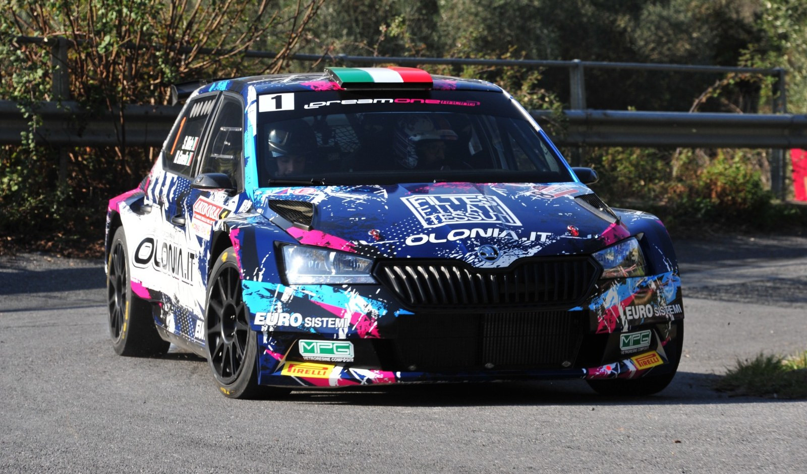 Rally Ronde Val Merula, lo spettacolo dello shakedown