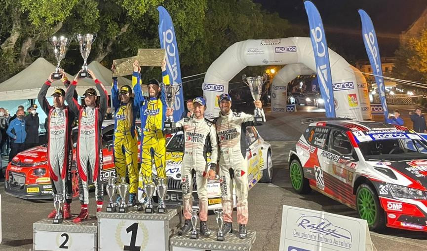 La R5 Evo Primocanale Motori/Pir Group di Andolfi conquista il podio alla Targa Florio