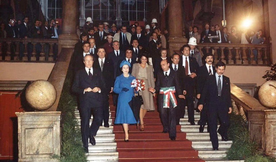 Quarant'anni fa la visita della Regina Elisabetta II a Genova