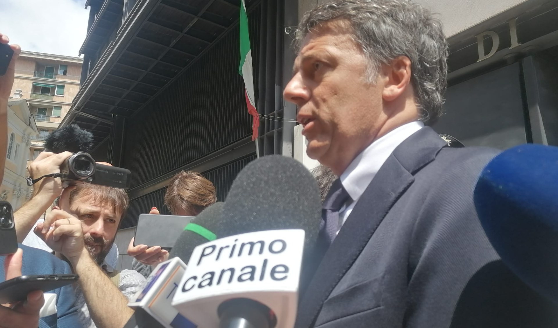 Renzi a Genova: 