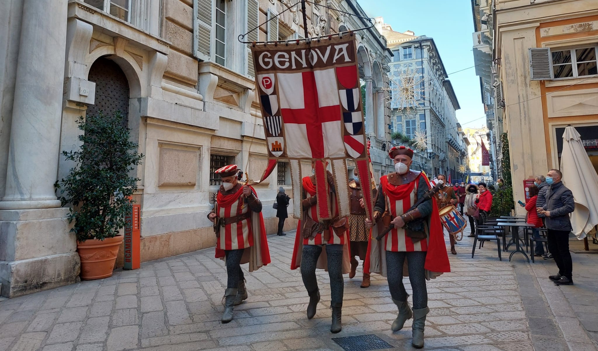 Repubbliche Marinare, Primocanale in diretta per il corteo storico