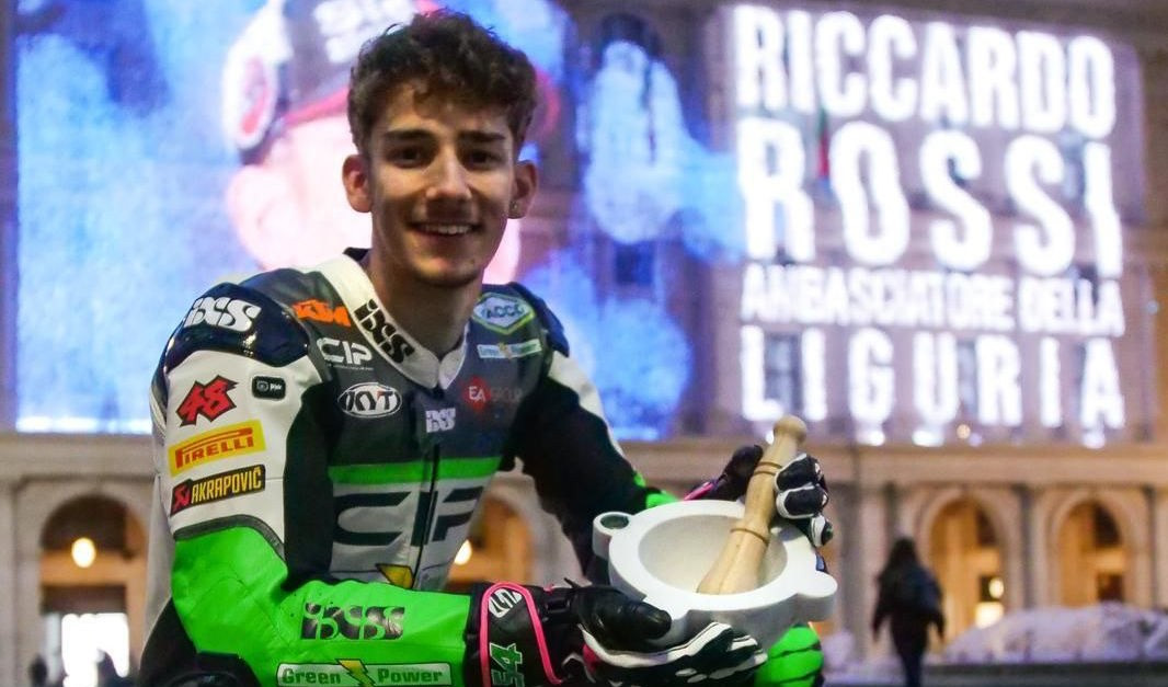 Moto Gp, Riccardo Rossi testimonial della Liguria nel mondo